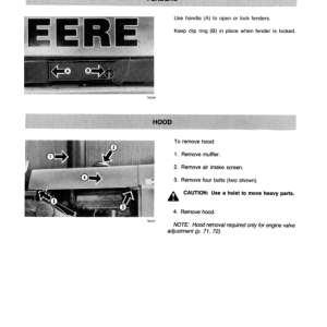 John Deere 990 Excavators Operator's Manuals (OMT114471) - Image 2