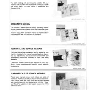John Deere 670B, 672B Motor Graders Operator's Manuals (OMT123951) - Image 3