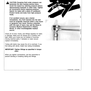 John Deere 544E, 544ELL, 544ETC, 624E, 644E Loaders Operator's Manuals (OMT131709) - Image 3