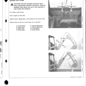 John Deere 315D Backhoes Operator's Manuals (OMT135095) - Image 2