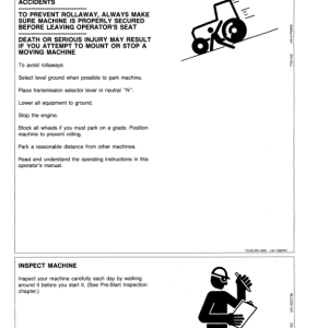 John Deere 570B Motor Graders Operator's Manuals (OMT149124) - Image 2
