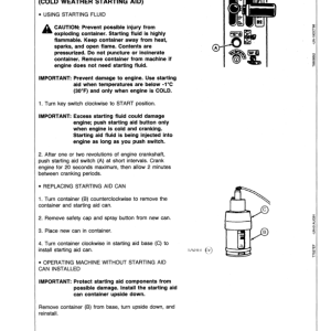 John Deere 595D Excavators Operator's Manuals (OMT149277) - Image 2