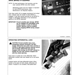 John Deere 300D, 310D Backhoes Operator's Manuals (OMT151966) - Image 2