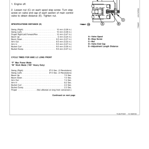 John Deere 690ELC Excavators Operator's Manuals (OMT154565) - Image 3