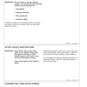 John Deere 544G, 544GH, 544GLL, 544GTC, 624G, 644G Loaders Operator's Manuals (OMT159816) - Image 4