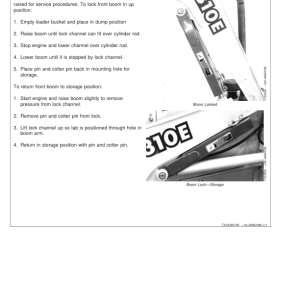 John Deere 310E Backhoe Loaders Operator's Manuals (OMT184374) - Image 3