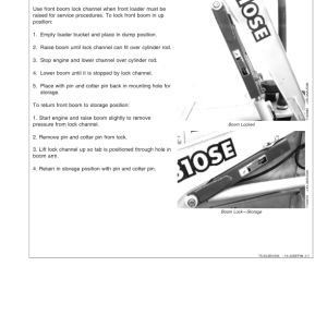 John Deere 310SE, 315SE Backhoes Operator's Manuals (OMT184377) - Image 2