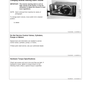 John Deere 770C, 770CH, 772CH Motor Graders Operator's Manuals (OMT184951) - Image 2