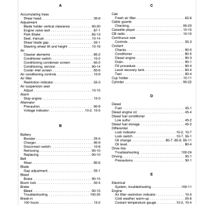 John Deere 643G, 843G Wheeled Feller Bunchers Operator's Manuals (OMT185084) - Image 3