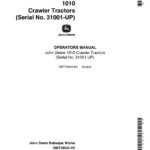 John Deere 1010 Crawler Tractors Operator's Manual (OMT18525) - Image 1