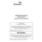 John Deere 750 Excavators Operator's Manuals (OMT185897) - Image 1