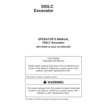 John Deere 550LC Excavators Operator's Manuals (OMT185899) - Image 1