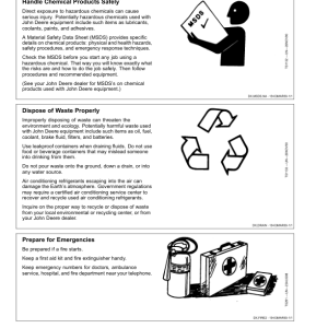 John Deere 210LE Landscape Loaders Operator's Manuals (OMT186794) - Image 2