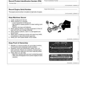 John Deere 950C Crawler Loaders Operator's Manuals (OMT190736) - Image 3