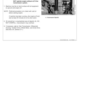 John Deere 670CII, 670CHII, 672CHII, 770CII, 770CHII, 772CHII Motor Graders Operator's Manuals (OMT204247) - Image 2