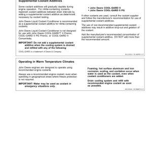 John Deere 325, 328 Skid Steers Operator's Manuals (OMT205051) - Image 3