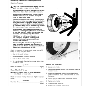 John Deere 180CW, 210CW Excavators Operator's Manuals (OMT213055) - Image 3