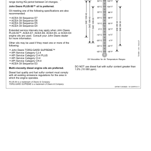 John Deere 240DLC Excavators Operator's Manuals (OMT221092) - Image 2