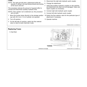 John Deere 27D Excavators Operator's Manuals (OMT223334) - Image 3