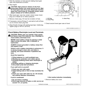 John Deere 225DLC Excavators Operator's Manuals (OMT226914) - Image 2