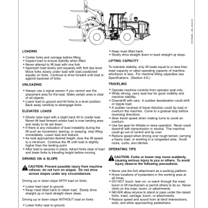 John Deere 744K Loaders Operator's Manuals (OMT228001) - Image 2
