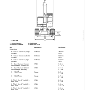 John Deere 703JH, 753JH, 759JH Tracked Harvesters Operator's Manuals (OMT231008) - Image 3