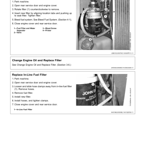 John Deere 313, 315, CT315 Skid Steers Operator's Manuals (OMT235575) - Image 3