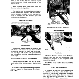 John Deere 300 Tractors Operator's Manuals (OMT24467) - Image 2