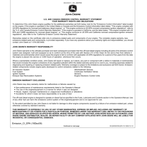 John Deere 764 High Speed Dozer Operator's Manuals (OMT246700) - Image 2