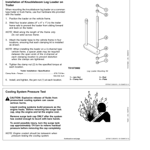 John Deere 335D, 437D Knuckleboom Loader Operator's Manuals (OMT247282) - Image 3