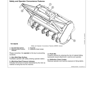 John Deere MH60, MH60C Worksite Pro Attachments Operator's Manuals (OMT250026) - Image 2