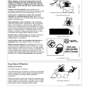 John Deere 326D, 328D, 332D Skid Steers Operator's Manuals (OMT253018) - Image 2