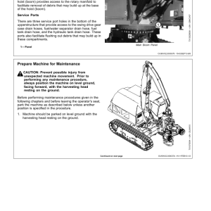 John Deere 903KH, 909KH Tracked Harvesters Operator's Manuals (OMT253406) - Image 3