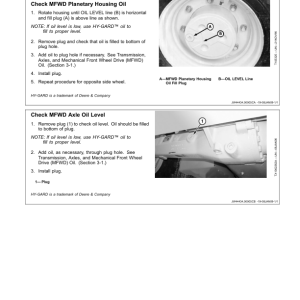 John Deere 325J Backhoe Loaders Operator's Manuals (OMT255172) - Image 2