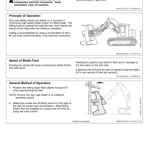John Deere FR21B Felling Heads Operator's Manuals (OMT260115) - Image 2