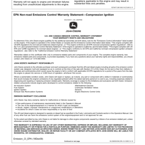 John Deere 844K SERIES II Loaders Operator's Manuals (OMT260592) - Image 2