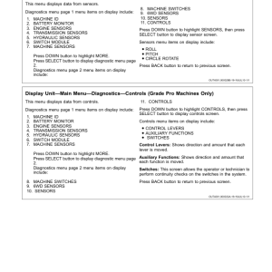 John Deere 770G, 772G, 770GP, 772GP Motor Graders Operator's Manuals (OMT278207) - Image 2