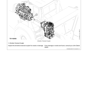 John Deere 370E, 410E, 460E Articulated Dump Trucks Operator's Manuals (OMT284806) - Image 3