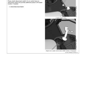 John Deere 710K Backhoe Loaders Operator's Manuals (OMT304357) - Image 2