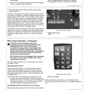 John Deere 325K Backhoe Loaders Operator's Manuals (OMT304358) - Image 3