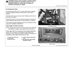 John Deere 315SK Backhoe Loaders Operator's Manuals (OMT305682) - Image 2