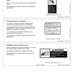 John Deere 319E, 323E Skid Steers Operator's Manuals (OMT306351) - Image 3