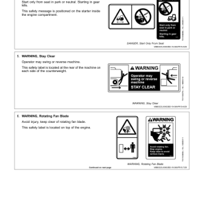 John Deere 380GLC Excavators Operator's Manuals (OMT310327) - Image 3