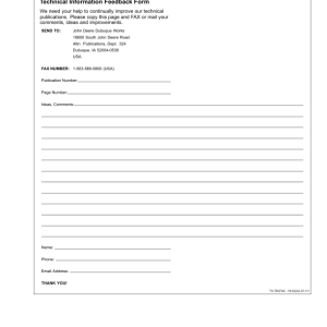 John Deere GS88 Worksite Pro Attachments Operator's Manuals (OMT328273) - Image 2