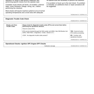 John Deere 370E, 410E, 460E Articulated Dump Trucks Operator's Manuals (OMT331714X19) - Image 3