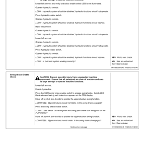 John Deere 803MH, 853MH, 859MH Tracked Harvesters Operator's Manuals (OMT334797X19) - Image 4