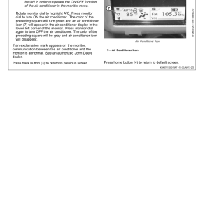 John Deere 3154G Excavator Operator's Manuals (OMT351759X19) - Image 2