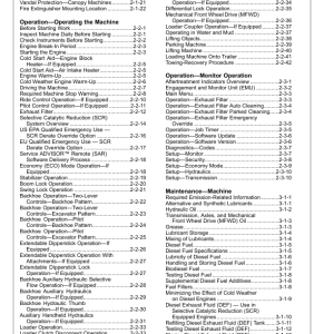 John Deere 310L Backhoe Loaders Operator's Manuals (OMT357552X19) - Image 2