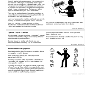 John Deere 310SL Backhoe Loaders Operator's Manuals (OMT357555X19) - Image 2