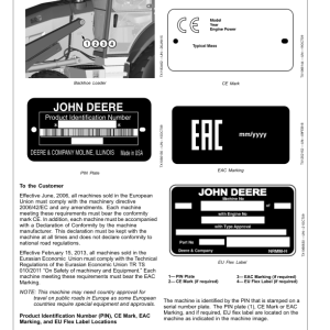 John Deere 315SL Backhoe Loaders Operator's Manuals (OMT358715X19) - Image 3